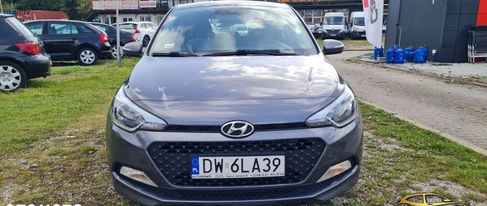 Hyundai i20 cena 28900 przebieg: 199000, rok produkcji 2017 z Tuliszków małe 67